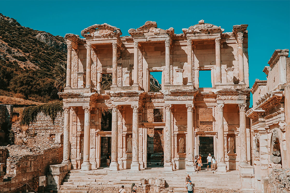 The Library of Celsus in Ephesus
